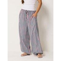 Pixiegirl Petite Tie Dye Balloon Trousers - Pink