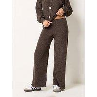 Pixiegirl Petite Swirl Print Tie Waist Wide Leg Trousers