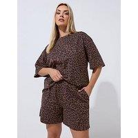 Yours Curve Drawstring Wide Leg Trousers