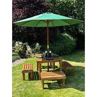 Charles Taylor Knights Four Seat Table Set Green
