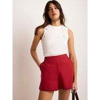 Mint Velvet Ivory Flower Vest Top