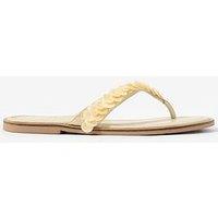 Mint Velvet Freya Pearl Detail Flip Flop