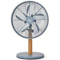 Swan Nordic 12 Inch Desk Fan With 5 Blades, Low Noise, Slate Grey