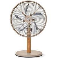 Swan Nordic 12 Inch Desk Fan With 5 Blades, Low Noise, Oatmeal