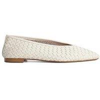 Dune London Henlee Casuals Ballerina - Ecru