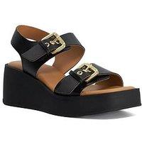 Dune London Karola Casual Sandals - Black