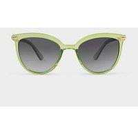 Katie Loxton Ravello Sunglasses- Green Transparent