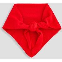The Very Collection Womens Triangle Soft Knit Scarf - Red