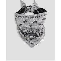 The Very Collection Womens Reversible Paisley Triangle Scarf