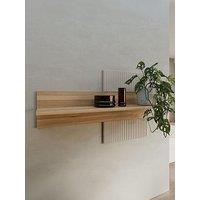 Seravel Wall Shelf - Sand/Oak