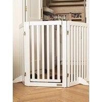 Lords And Labradors L &L Wooden Dog Gate White