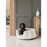 Lords And Labradors L &L High Walled Bed W/Inner Ivory Boucle M - Small