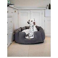 Lords And Labradors L &L High Sided Bed Velvet Silt M - Small