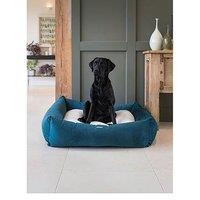 Lords And Labradors L &L Box Bed W/Inner Velvet Marine M - Medium