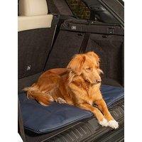 Lords And Labradors L &L Travel Mat Rhino Leather Pacific Navy Xxl - Medium