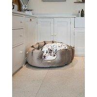 Lords And Labradors L &L High Sided Bed Velvet Clay M - Medium