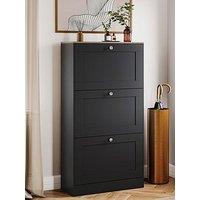 Vida Designs Altino 3 Drawer Shoe Cabinet
