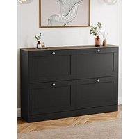 Vida Designs Altino 4 Drawer Shoe Cabinet