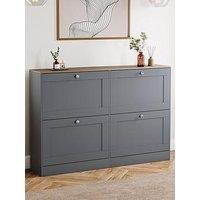 Vida Designs Altino 4 Drawer Shoe Cabinet