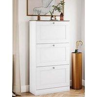 Vida Designs Altino 3 Drawer Shoe Cabinet