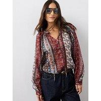 The Very Collection Printed Georgette Blouse