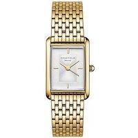 Rosefield Heirloom White Dial Gold Case And Multi Linked Bracelet
