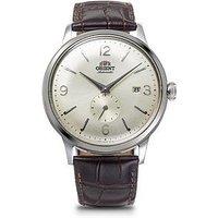 Orient Bambino Small Seconds Cream Dial Brown Leather Strap
