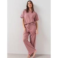 The Very Collection Soft Touch Pyjama Set - Pink