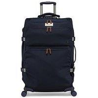 Joules Large Trolley Case 4 Wheeled - Coast French Navy