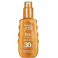 Ambre Solaire Garnier Ambre Solaire Ideal Bronze Milk-In Tanning Spray, Spf30, 150Ml
