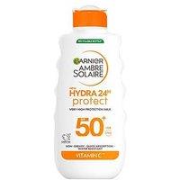 Ambre Solaire Garnier Ambre Solaire Spf 50+ Hydra 24 Hour Protect Hydrating Sun Cream Lotion 175Ml