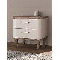 Lacetti 2 Drawer Bedside Chest