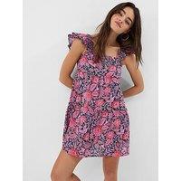 Accessorize Paisley Floral Frill Shou