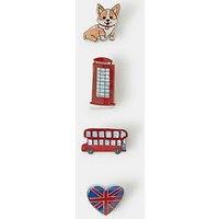 Accessorize 4 X Mini London Claw Clip - Multi