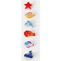Accessorize 6-Pack Mini Ocean Friends Claw Clips