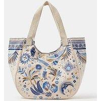 Accessorize Celestial Embroidered Tote Bag