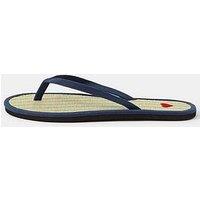 Accessorize Heart Seagrass Flip Flops - Blue