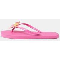 Accessorize Orchid Flower Flip Flops