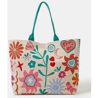 Accessorize Embroidered Big Flower S