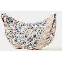 Accessorize Celestial Embroidered Sling Crossbody Bag