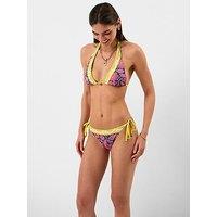 Accessorize Floral Print Bikini Bottoms