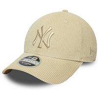 New Era Unisex Mlb Cord 9Forty Ny Yankees Baseball Cap - Beige