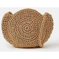 Accessorize Metallic Shell Macram&Atilde;&Copy; Crossbody Bag