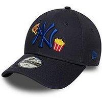 New Era Kids Food Icon 9Forty New York Yankees Baseball Cap - Navy