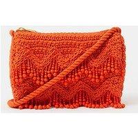 Accessorize Beaded Macram&Atilde;&Copy; Crossbody Bag