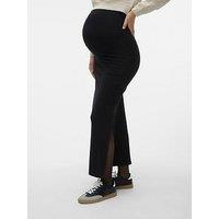 Mamalicious Maternity Tube Maxi Skirt - Black