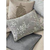 Laura Ashley Pussy Willow Embriodered Feather Filled Cushion 35X50Cm