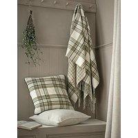 Laura Ashley Padbury Check Microfibre Filled Cushion 45X45Cm