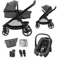 Maxi-Cosi Zelia S Trio Travel System - Dark Grey