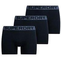 Superdry Boxer Triple Pack - Navy